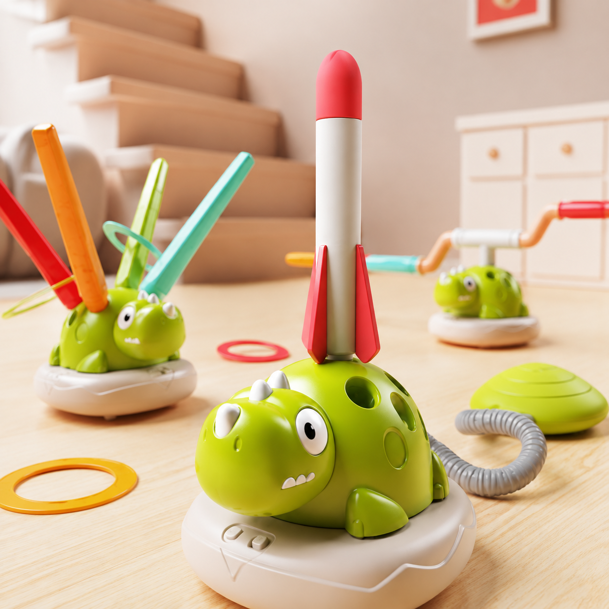 Ladybug Fun Set™ - Drei-in-Eins-Abenteuer! - Aktivitätsspielzeug | Pädagogisches Holzspielzeug von Mein Kleines Baby