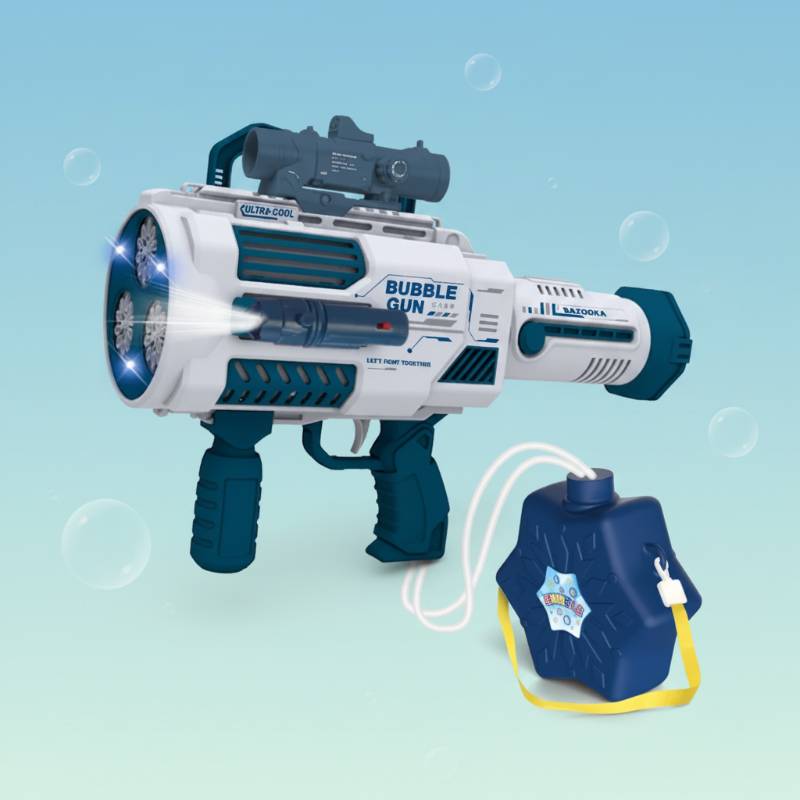 Light Up Bubble Gun – Spielzeug & Musik – Seifenblasenpistole Blau | Pädagogisches Holzspielzeug Light Up Bubble Gun – Spielzeug & Musik – Seifenblasenpistole Blau | Pädagogisches Holzspielzeug von Mein Kleines Baby