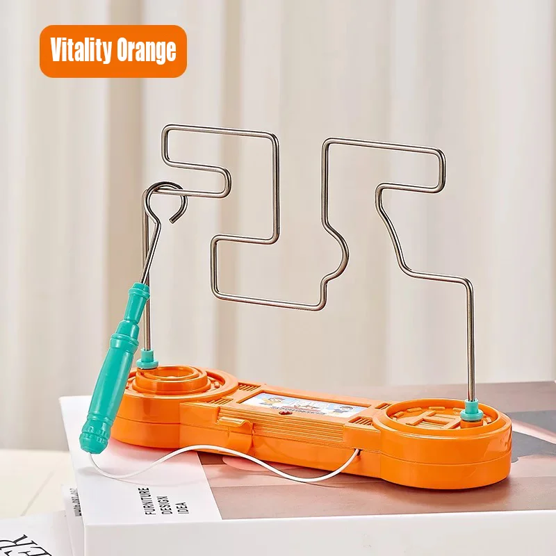 LineQuest– Pädagogisch&Spielerisch– Kinderspiralspiel Orange | Pädagogisches Holzspielzeug von Mein Kleines Baby