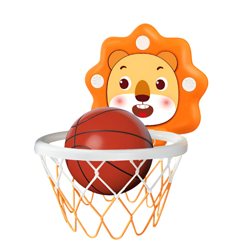 LionHoop– Motorik&Spaß - Mini-Basketball-Set für Kinder Orange | Pädagogisches Holzspielzeug LionHoop– Motorik&Spaß - Mini-Basketball-Set für Kinder Orange | Pädagogisches Holzspielzeug von Mein Kleines Baby