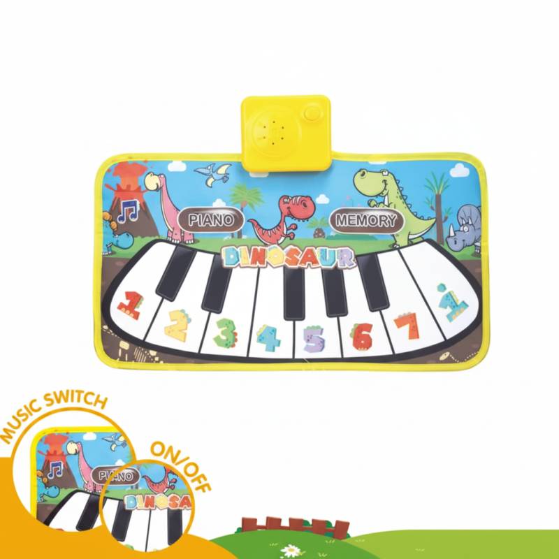 LittleComposer – Lern- und Musikspielzeug – Baby-Klavier-Spielmatte Gelb | Pädagogisches Holzspielzeug LittleComposer – Lern- und Musikspielzeug – Baby-Klavier-Spielmatte Gelb | Pädagogisches Holzspielzeug von Mein Kleines Baby