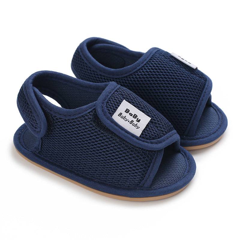 LittleSteps– Komfort&Sicherheit– Atmungsaktive Babysandalen Blau / 16 (0–6 Monate / 11 cm) | Pädagogisches Holzspielzeug von Mein Kleines Baby