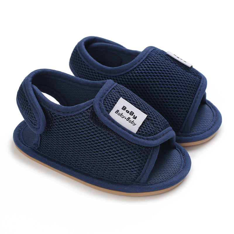 LittleSteps– Komfort&Sicherheit– Atmungsaktive Babysandalen Blau / 18 (12–18 Monate / 12.5–13 cm) | Pädagogisches Holzspielzeug von Mein Kleines Baby
