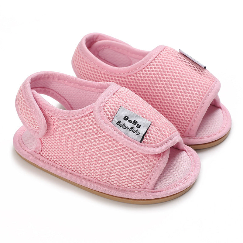LittleSteps– Komfort&Sicherheit– Atmungsaktive Babysandalen Light pink / 17 (6–12 Monate / 11.5–12 cm) | Pädagogisches Holzspielzeug von Mein Kleines Baby