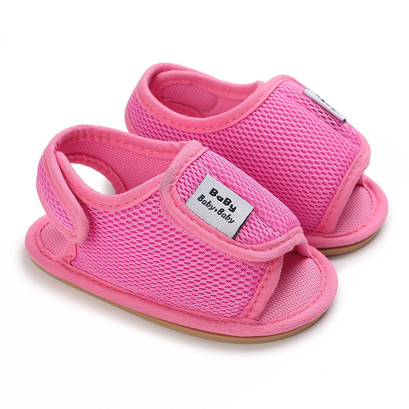 LittleSteps– Komfort&Sicherheit– Atmungsaktive Babysandalen Rosa / 16 (0–6 Monate / 10.5–11 cm) | Pädagogisches Holzspielzeug von Mein Kleines Baby