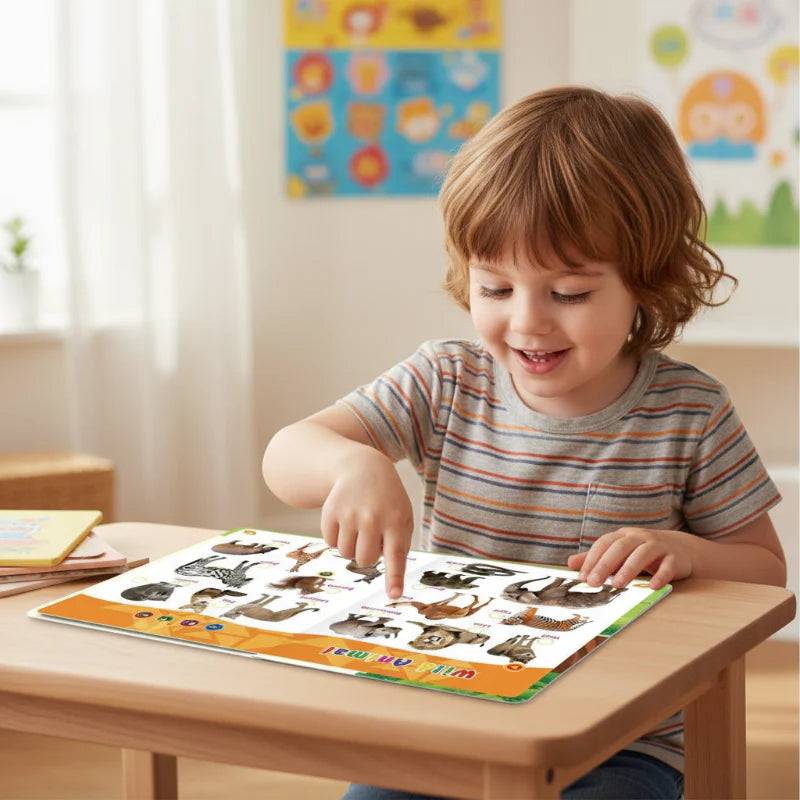 LittleVoices– Interaktiv&Spielerisch– Thema Hörbuch (Englisch) | Pädagogisches Holzspielzeug von Mein Kleines Baby