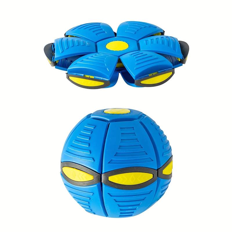 Magic Ball™ - Das lustigste Spielzeug für draußen - Formverändernder Ball Blau | Pädagogisches Holzspielzeug von Mein Kleines Baby