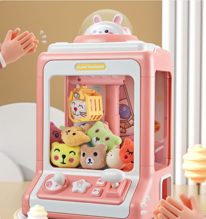 Magic Mini Claw Machine™ - Spielen und Greifen- Spielzeug-Greifmaschine | Pädagogisches Holzspielzeug von Mein Kleines Baby