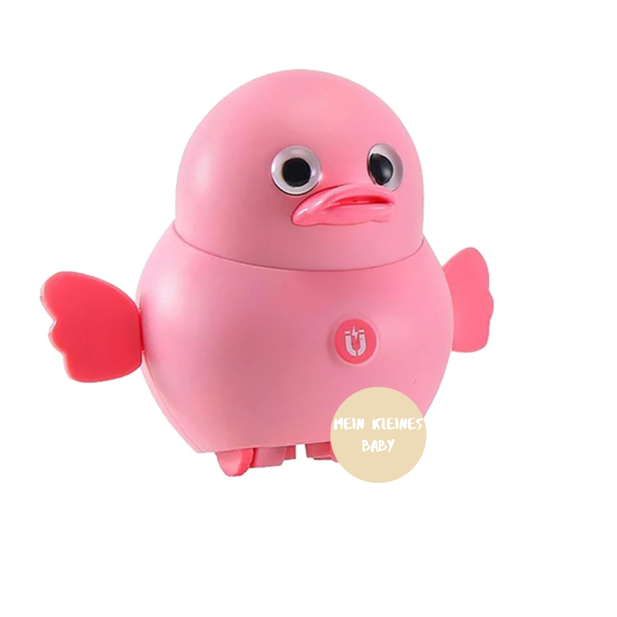 Magnet Toys™ | Entwicklung der Fähigkeiten - Animal crossing Ente (rosa) - €19.95 | Pädagogisches Holzspielzeug von Mein Kleines Baby