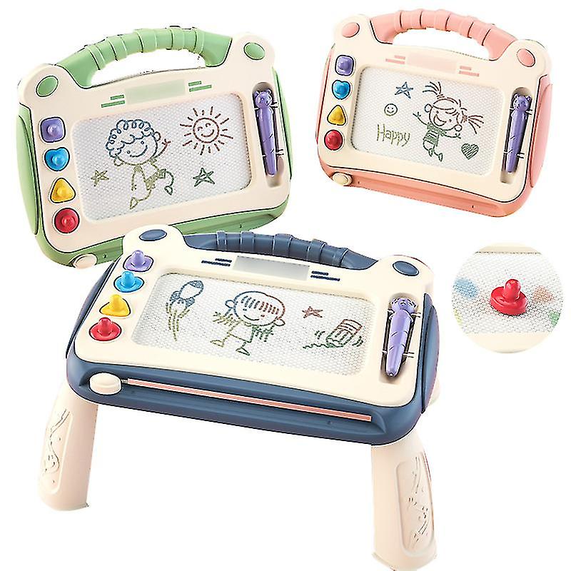 Magnetisk graffittavle™ - Magnetiske kreationer - tegnetavle grøn | Pädagogisches Holzspielzeug von Mein Kleines Baby
