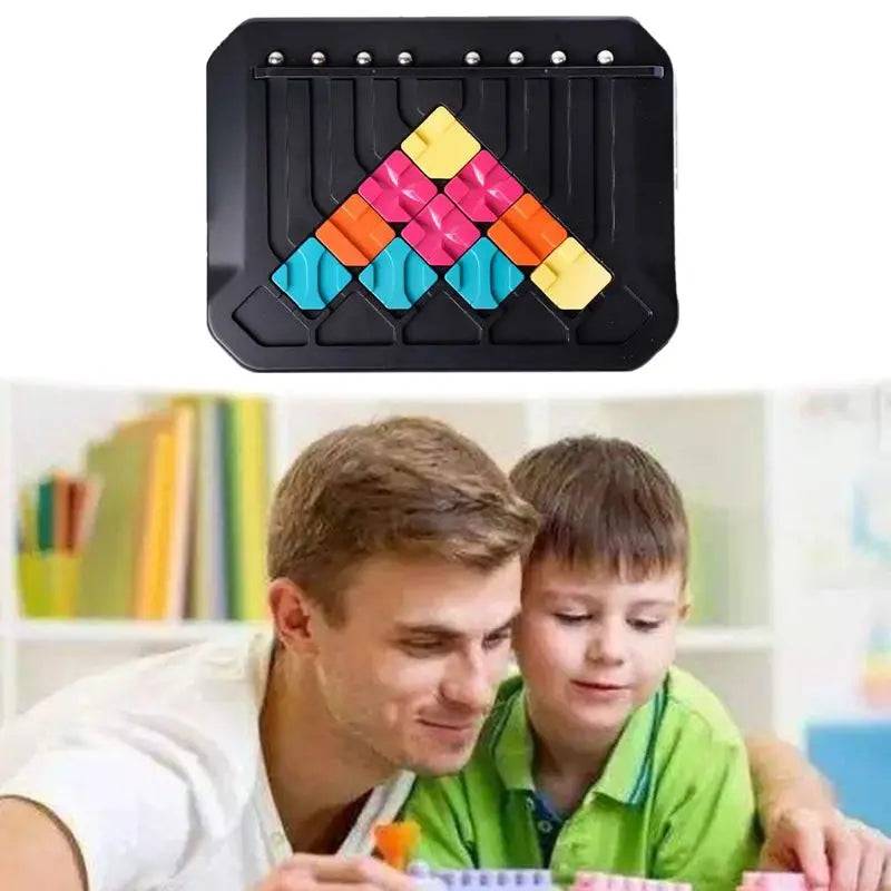 Marmer Logic Game™ - Logik&Rätselspaß - Rätsel-Spiel | Pädagogisches Holzspielzeug von Mein Kleines Baby