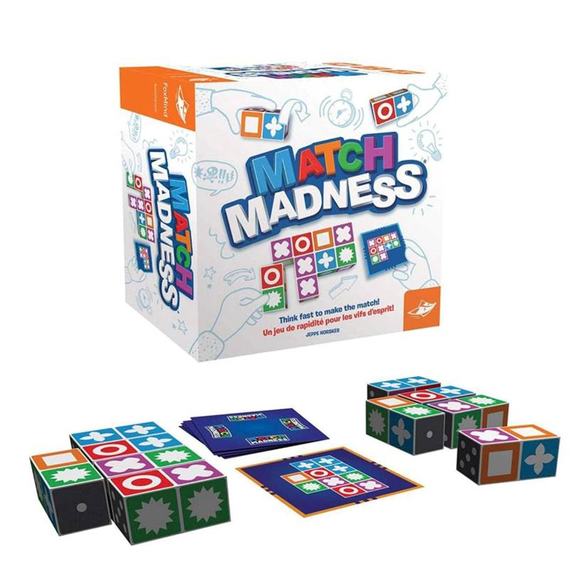 Match Madness™ | Stimuliert das Denkvermögen - Kombinationspuzzle Match Madness™ | Kombinationspuzzle | Pädagogisches Holzspielzeug von Mein Kleines Baby
