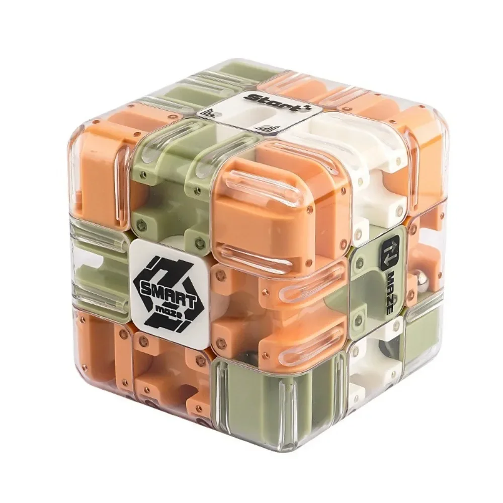 Maze Cube™ – Weniger Stress, mehr Konzentration – Würfel-Puzzle-Spielzeug Gemischt | Pädagogisches Holzspielzeug von Mein Kleines Baby