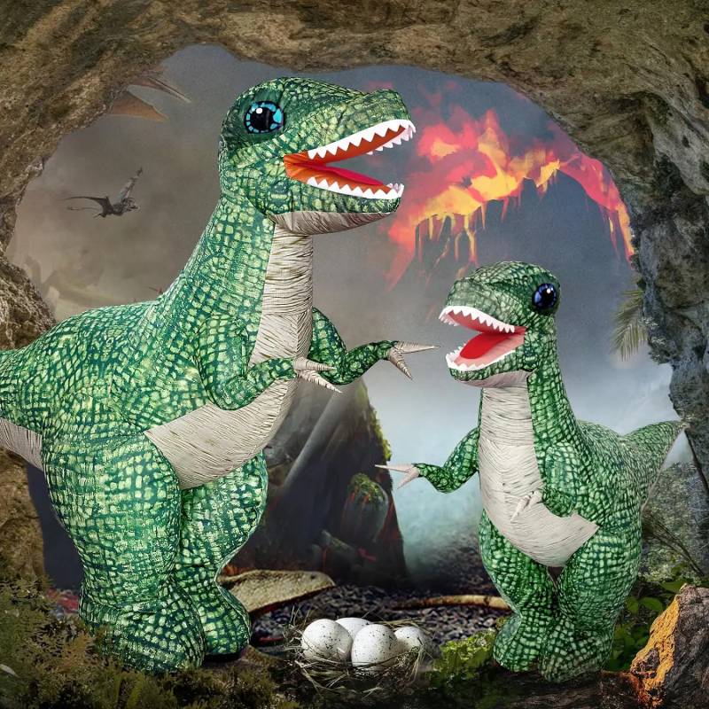 MegaDino – Abenteuerlich & interaktiv – Aufblasbarer ferngesteuerter Dinosaurier | Pädagogisches Holzspielzeug MegaDino – Abenteuerlich & interaktiv – Aufblasbarer ferngesteuerter Dinosaurier | Pädagogisches Holzspielzeug von Mein Kleines Baby