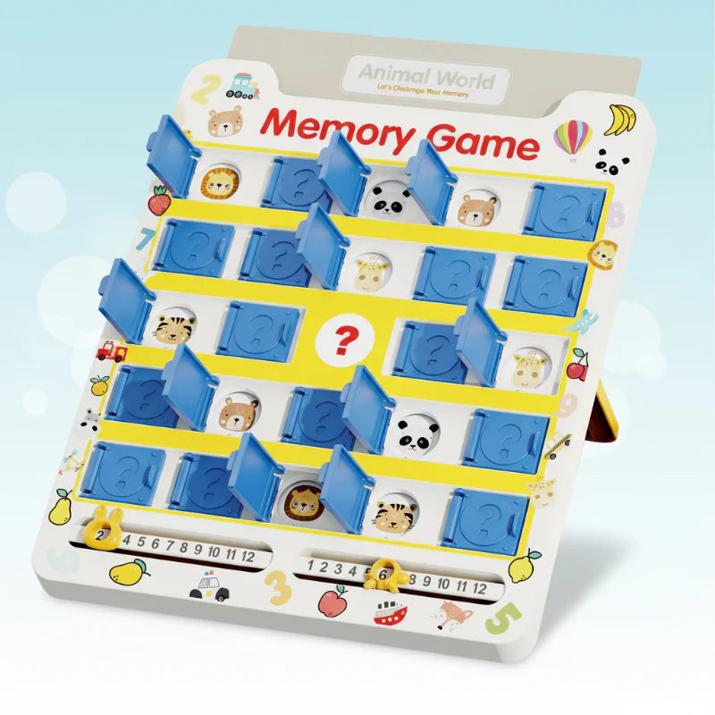 Memory Matching Game– Lernreich&Fördernd – Gedächtnis-Memory-Spiel | Pädagogisches Holzspielzeug von Mein Kleines Baby