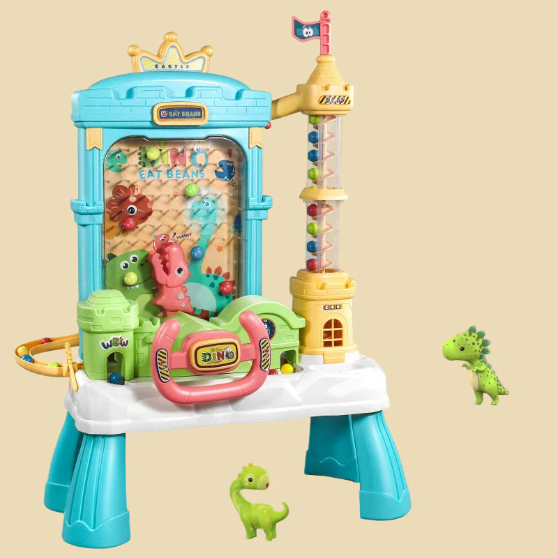 Mini Claw Machine– Greifen und gewinnen – Spielzeugautomat Blau / Klein (38.5 x 22.6 x 13 cm) | Pädagogisches Holzspielzeug von Mein Kleines Baby