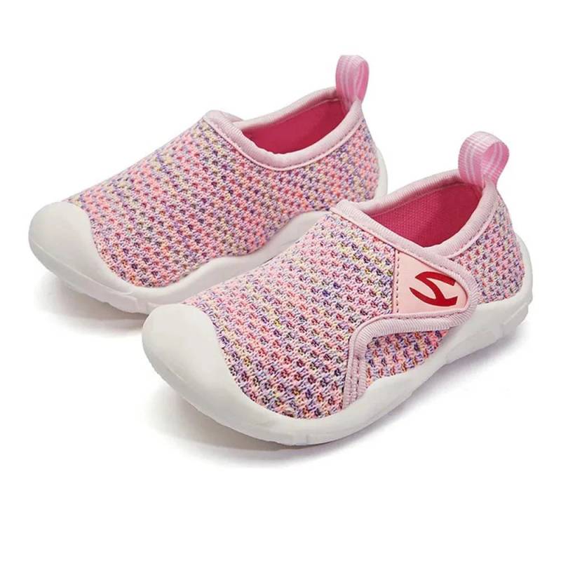 Mini Fashion™ - Atmungsaktiv&Flexibel - Kinderschuhe Hellrosa / 20 (6-9 Monate) | Pädagogisches Holzspielzeug von Mein Kleines Baby