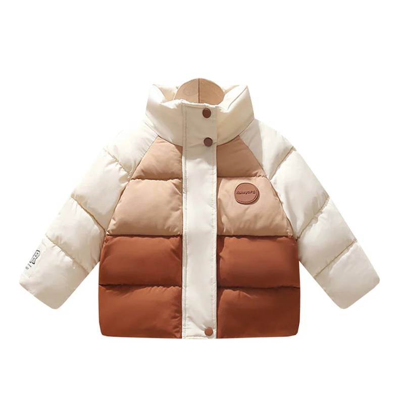 Mini Fashion™ - Atmungsaktiv&Warm - Wintermantel Weiß/Rot / 92 (18-24 Monate) | Pädagogisches Holzspielzeug von Mein Kleines Baby
