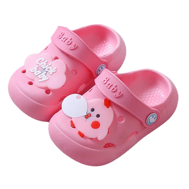 Mini Fashion™ - Atmungsaktives Design - Kinder Slipper Rosa / M (2-2.5 Jahre) | Pädagogisches Holzspielzeug von Mein Kleines Baby