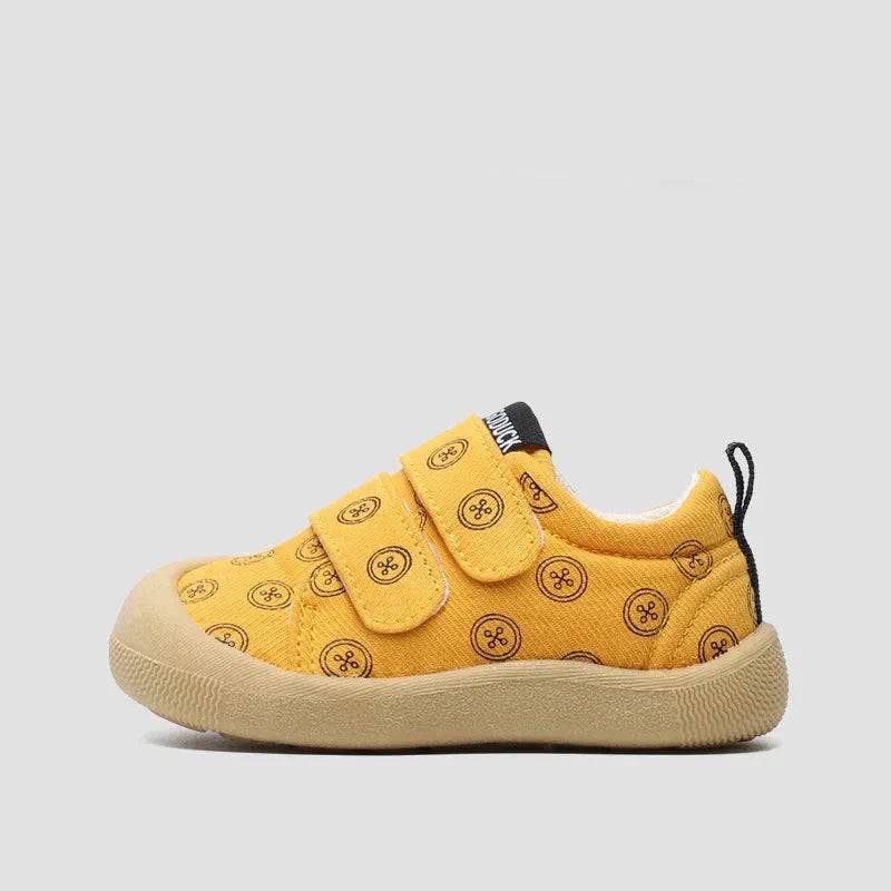 Mini Fashion™ - Atmungsaktives Material - Bedruckte Schuhe Gelb / 20 (2.5-3 jahr) | Pädagogisches Holzspielzeug von Mein Kleines Baby
