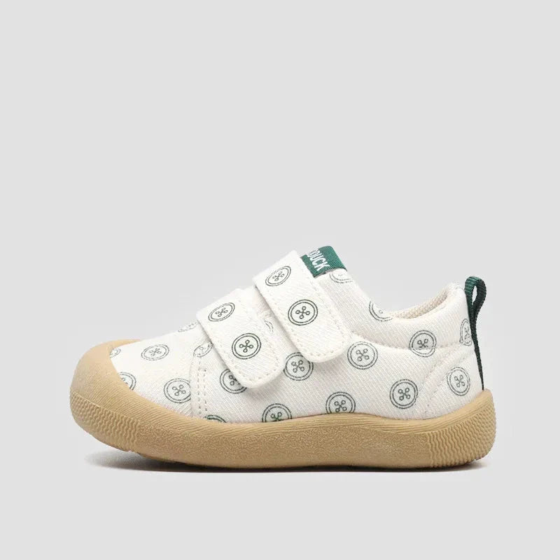 Mini Fashion™ - Atmungsaktives Material - Bedruckte Schuhe Grün/Weiß / 20 (2-3 Jahr) | Pädagogisches Holzspielzeug von Mein Kleines Baby
