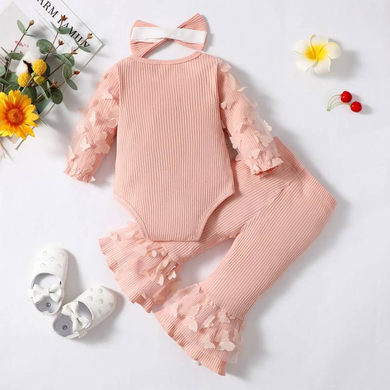 Mini Fashion™ - Daddys kleines Mädchen - Strampler&Hose für Mädchen Rosa / 70 (6 Monate) | Pädagogisches Holzspielzeug von Mein Kleines Baby