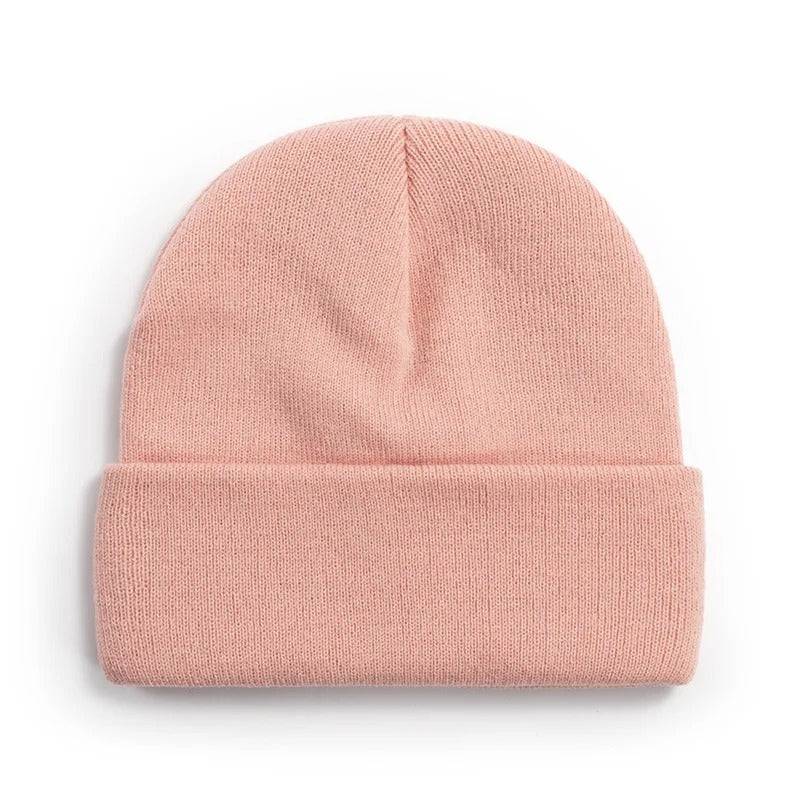 Mini Fashion™ - Eigener Schriftart - Personalisierte Beanie-Mütze Rosa / 2 / L (5-65+ Jahr) | Pädagogisches Holzspielzeug von Mein Kleines Baby