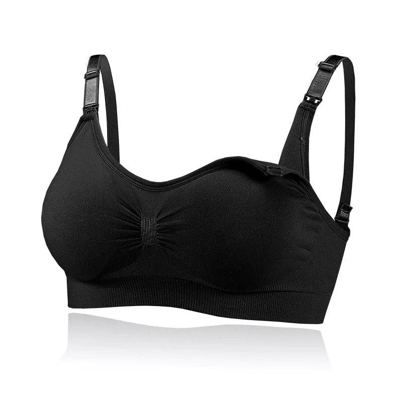 Mini Fashion™ - Einfaches Stillen - Still-BH Schwarz / L | Pädagogisches Holzspielzeug von Mein Kleines Baby