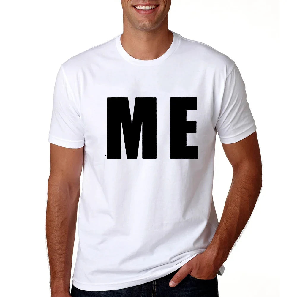 Mini Fashion™ - Far og baby - Matchende ME T-shirt / Far - S | Pädagogisches Holzspielzeug von Mein Kleines Baby