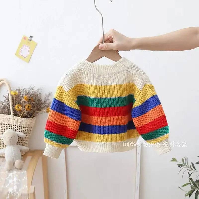 Mini Fashion™ - Fröhlicher Look - Pullover 100 (3 Jahre) | Pädagogisches Holzspielzeug von Mein Kleines Baby