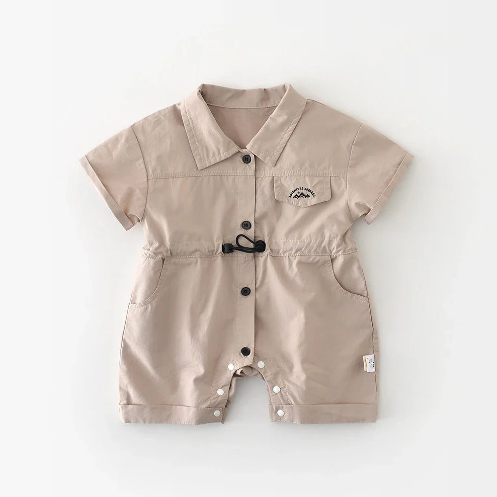 Mini Fashion™ - Hart&Sommerlich - Baby-Overall 80 (12-18 Monate) | Pädagogisches Holzspielzeug von Mein Kleines Baby