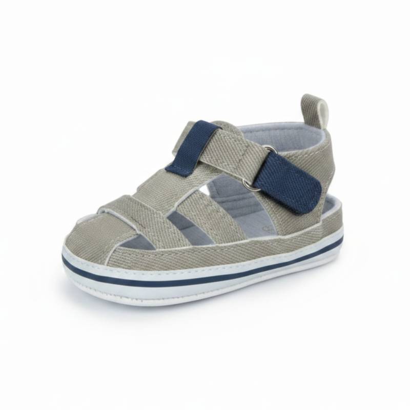 Mini Fashion™ - Leicht und bequem - Sandalen für Kleinkinder Grau / 3 (12-18 Monate) | Pädagogisches Holzspielzeug von Mein Kleines Baby