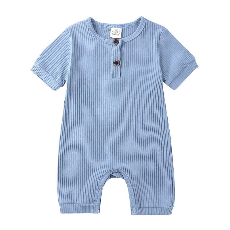 Mini Fashion™ - Luftig og åndbar - Romper til babyer Blå / 90 (12-18 måneder) | Pädagogisches Holzspielzeug von Mein Kleines Baby