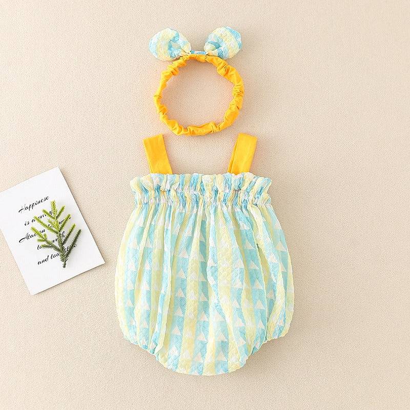 Mini Fashion™ - Luftig og kølig - Romper til piger Grøn / 73 | Pädagogisches Holzspielzeug von Mein Kleines Baby