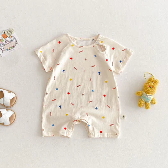 Mini Fashion™ – Luftig&Süß - Baby Strampler Schreiben Sie / 80 (12-18 Monate) | Pädagogisches Holzspielzeug von Mein Kleines Baby