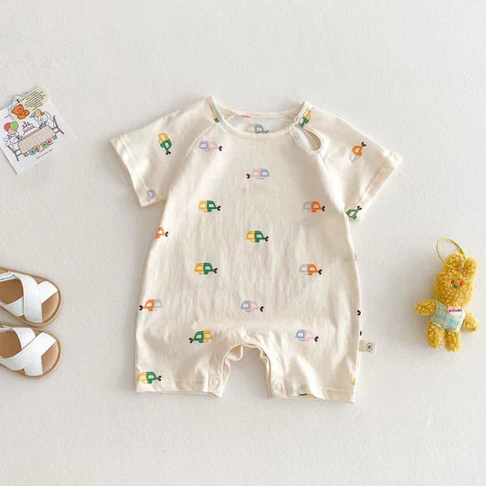 Mini Fashion™ – Luftig&Süß - Baby Strampler Unterseeboot / 80 (12-18 Monate) | Pädagogisches Holzspielzeug von Mein Kleines Baby