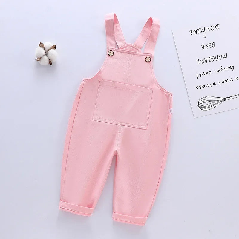 Mini Fashion™ - Perfekt für Kinder - Latzhose Rosa / 100 | Pädagogisches Holzspielzeug von Mein Kleines Baby