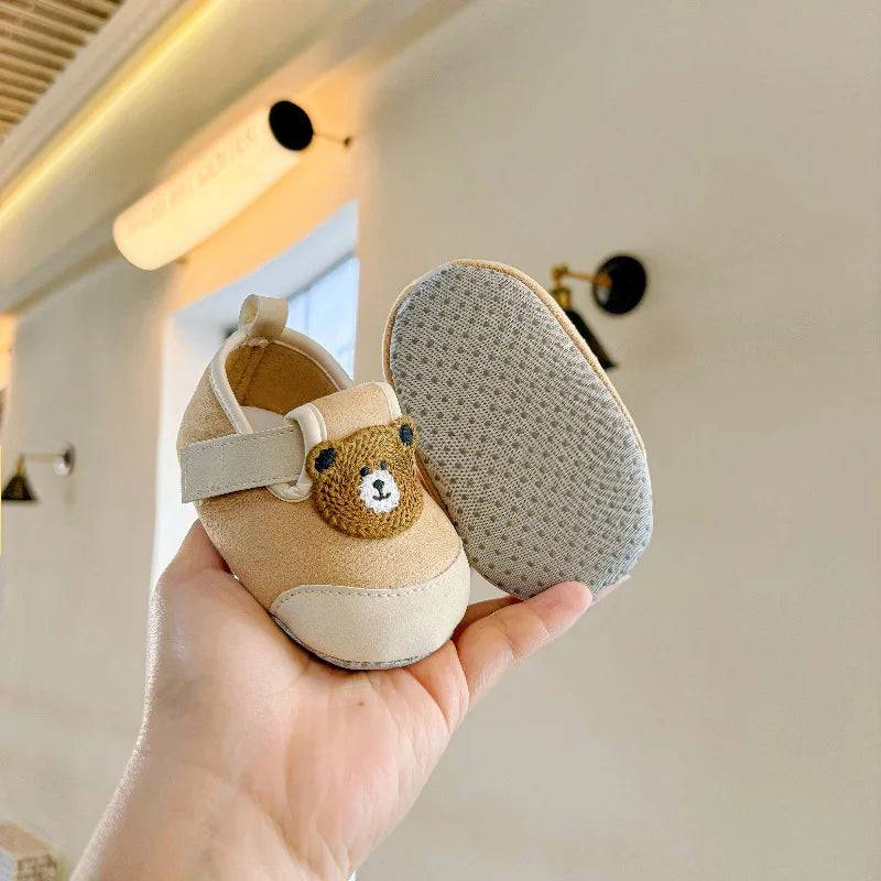 Mini Fashion™ - Sicher und bequem - Babyschuhe Braun / 20 (9 - 12 Monate) | Pädagogisches Holzspielzeug von Mein Kleines Baby