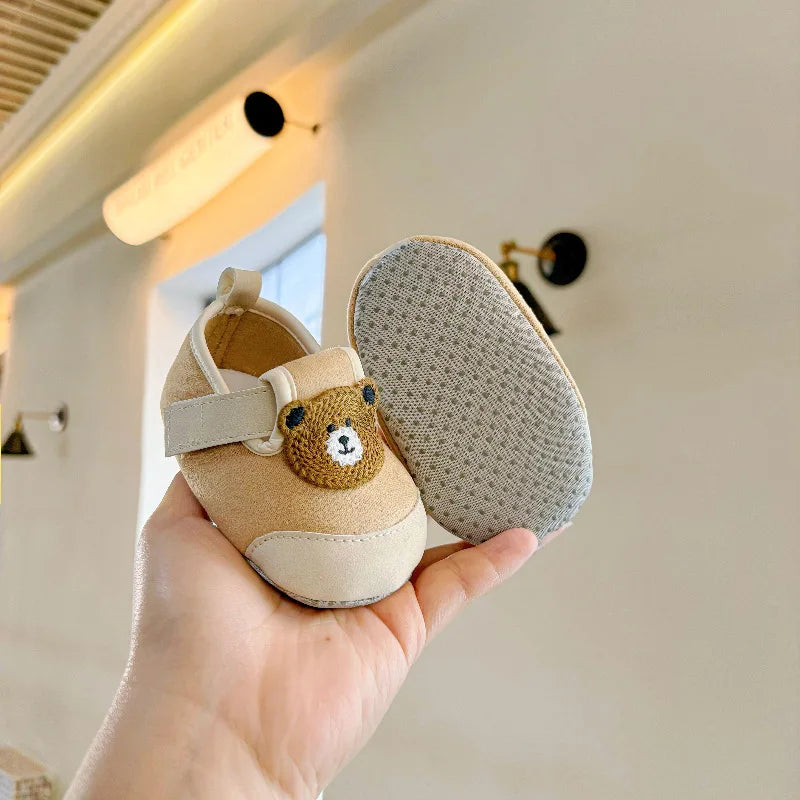 Mini Fashion™ - Sicher und bequem - Babyschuhe Braun / 20 (9 - 12 Monate) | Pädagogisches Holzspielzeug von Mein Kleines Baby