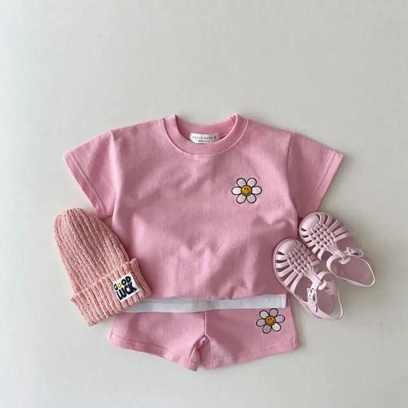 Mini Fashion™ - Sommerfröhlichkeit - Sommerset Rosa / 100 (1.5-2 Jahre) | Pädagogisches Holzspielzeug von Mein Kleines Baby