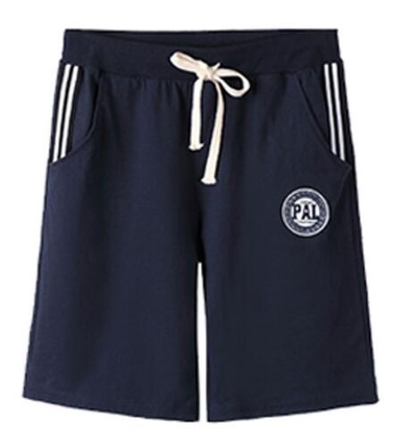 Mini Fashion™ - Spaß für die Familie - Gestreiftes Familienset Shorts - Männer&Jungen / Kindern  100 - (3-4 Jahr) | Pädagogisches Holzspielzeug von Mein Kleines Baby