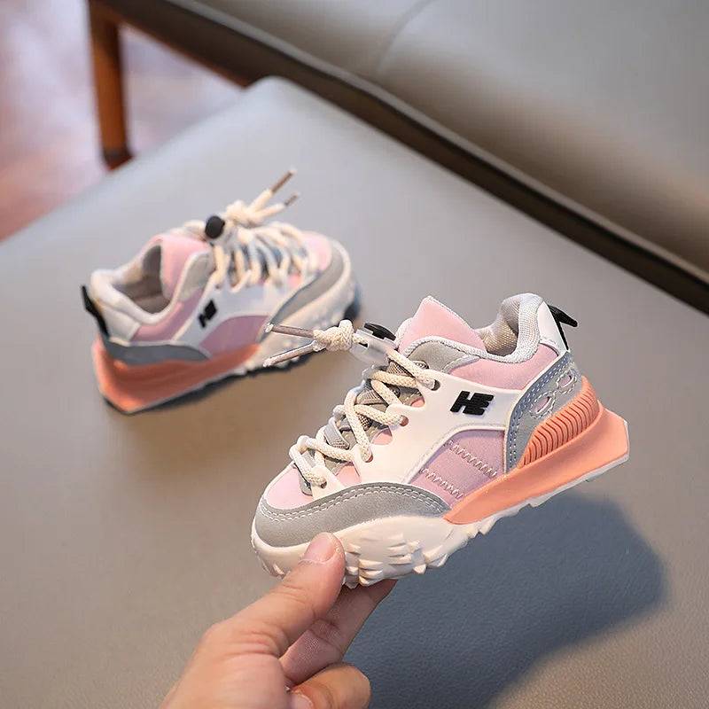 Mini Fashion™ - Starker Auftritt - Kinder Sportschuhe Rosa / 22 (6-12 Monate) | Pädagogisches Holzspielzeug von Mein Kleines Baby