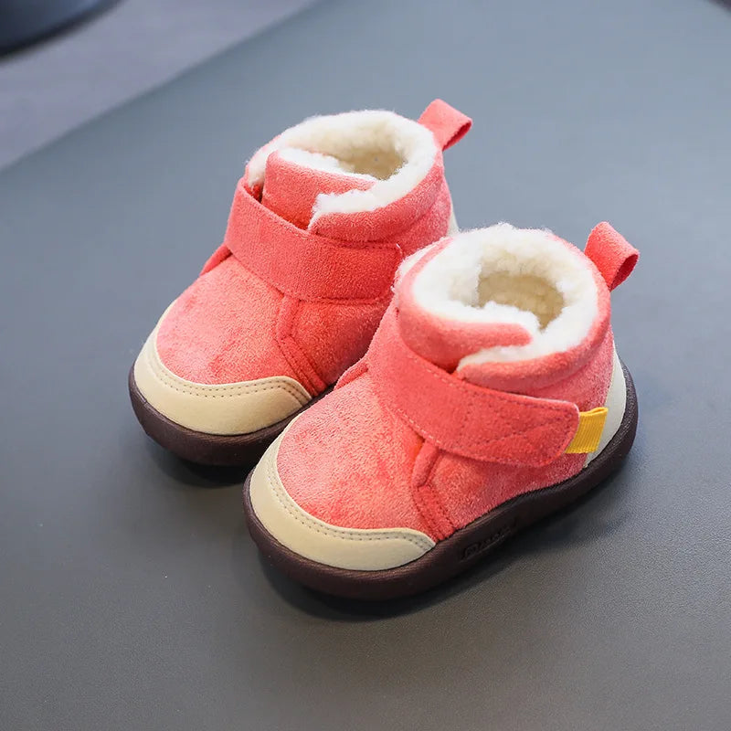 Mini Fashion™ - Super Varme - Vinterstøvler til Børn Gul / 16 (6-12 Måneder) | Pädagogisches Holzspielzeug von Mein Kleines Baby