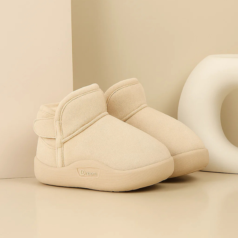 Mini Fashion™ - Super warm - Kinder-Winterstiefel Beige / 17 (1-2 Jahr) | Pädagogisches Holzspielzeug von Mein Kleines Baby