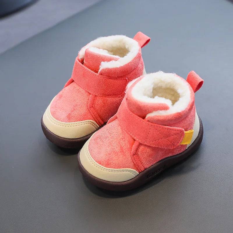 Mini Fashion™ - Super warm - Kinder-Winterstiefel Beige / 19 (1-2 Jahr) | Pädagogisches Holzspielzeug von Mein Kleines Baby