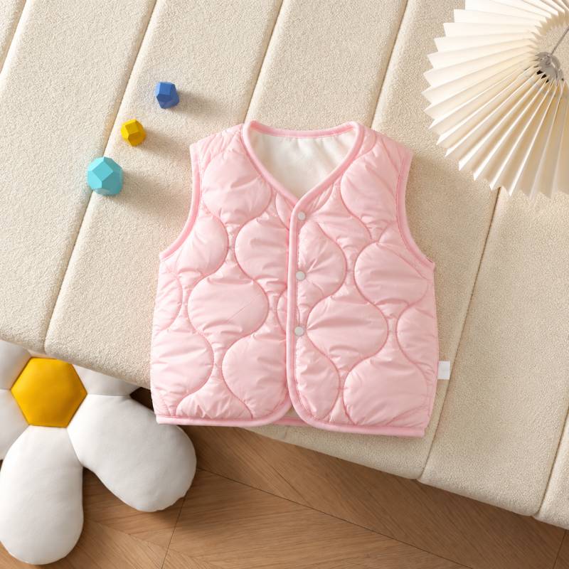 Mini Fashion™ - Til drenge og piger - Vest Lyserød / 80 (8–12 måneder) | Pädagogisches Holzspielzeug von Mein Kleines Baby