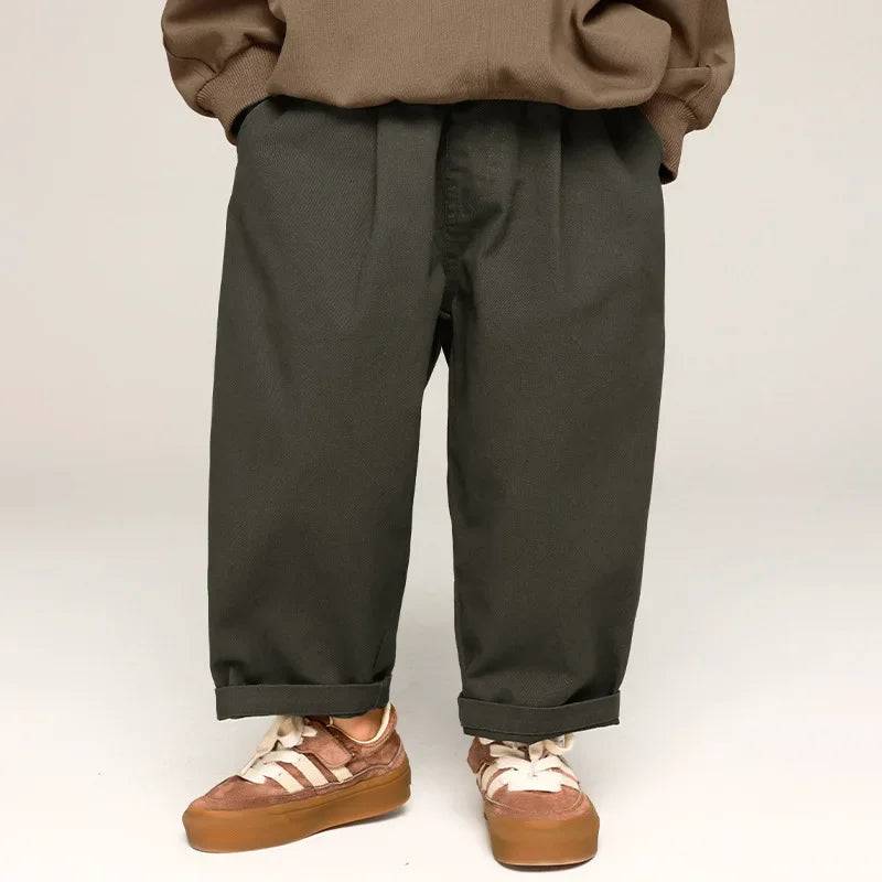 Mini Fashion™ - Trendiges Design - Lange Hose Grau / 100 (3 Jahr) | Pädagogisches Holzspielzeug von Mein Kleines Baby