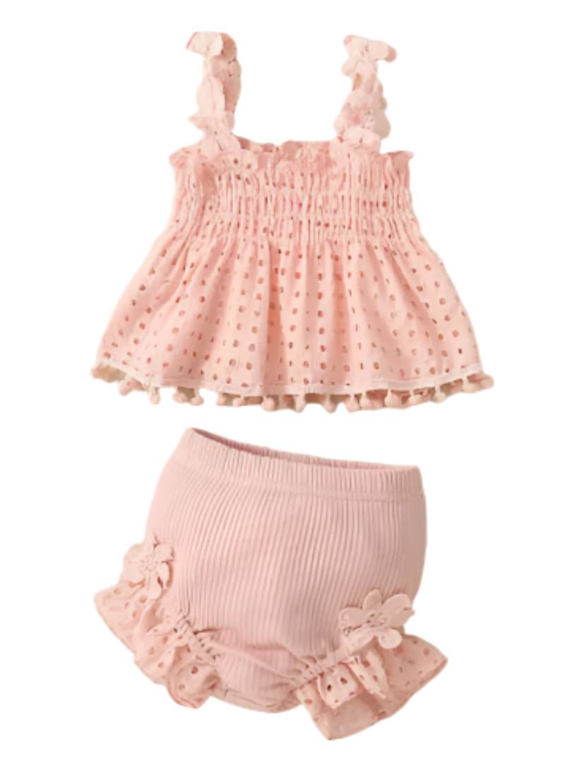 Mini Fashion™ - Verspielt&luftig - Sommerset Girl Rosa / 80 (6–12 Monate) | Pädagogisches Holzspielzeug von Mein Kleines Baby