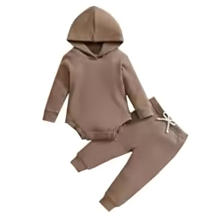 Mini Fashion™ - Warm&Stylisch - Warmes Set für Babys Braun / 66 (3-6 Monate) | Pädagogisches Holzspielzeug von Mein Kleines Baby