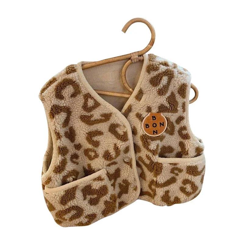 Mini Fashion™ - Warm&Stylisch - Weste Panther / 100 (3 Jahr) | Pädagogisches Holzspielzeug von Mein Kleines Baby